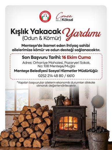 Menteşe Belediyesi’nden İhtiyaç Sahibi Ailelere Kışlık Yakacak Desteği 2